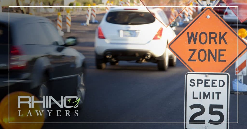 Accidentes en zonas de construcción