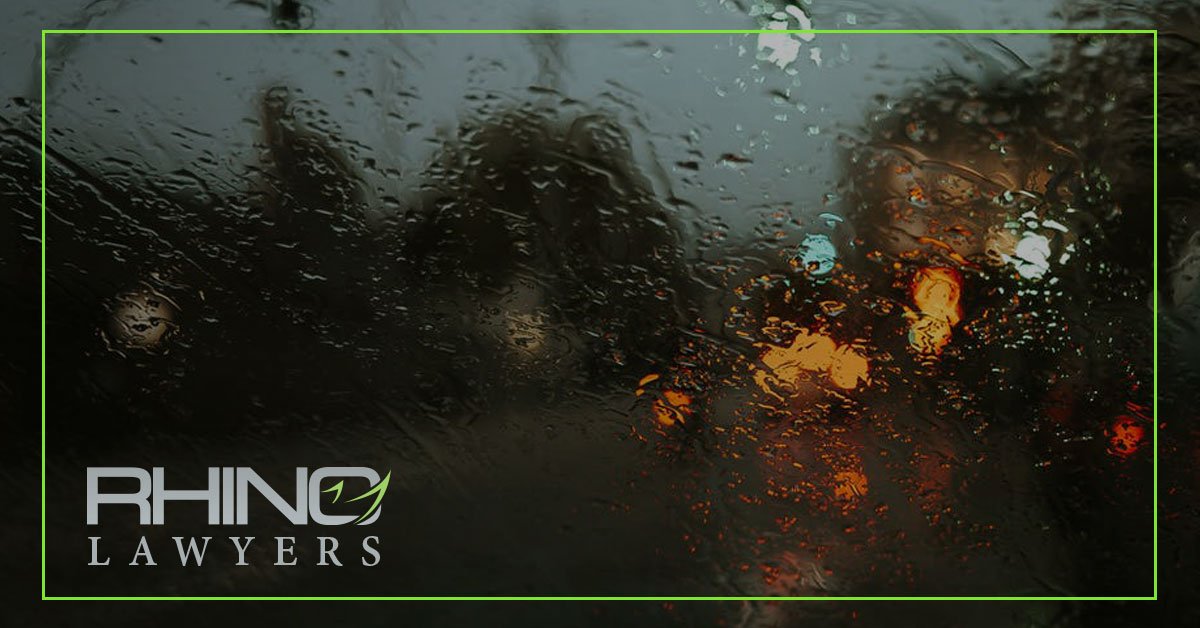 ¿Quién'es responsable en un accidente con malas condiciones meteorológicas?
